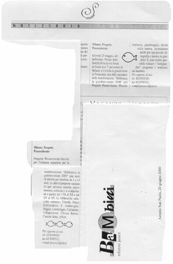 Segnalazione manifestazioni