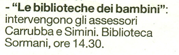 La Repubblica 21 novembre 2003